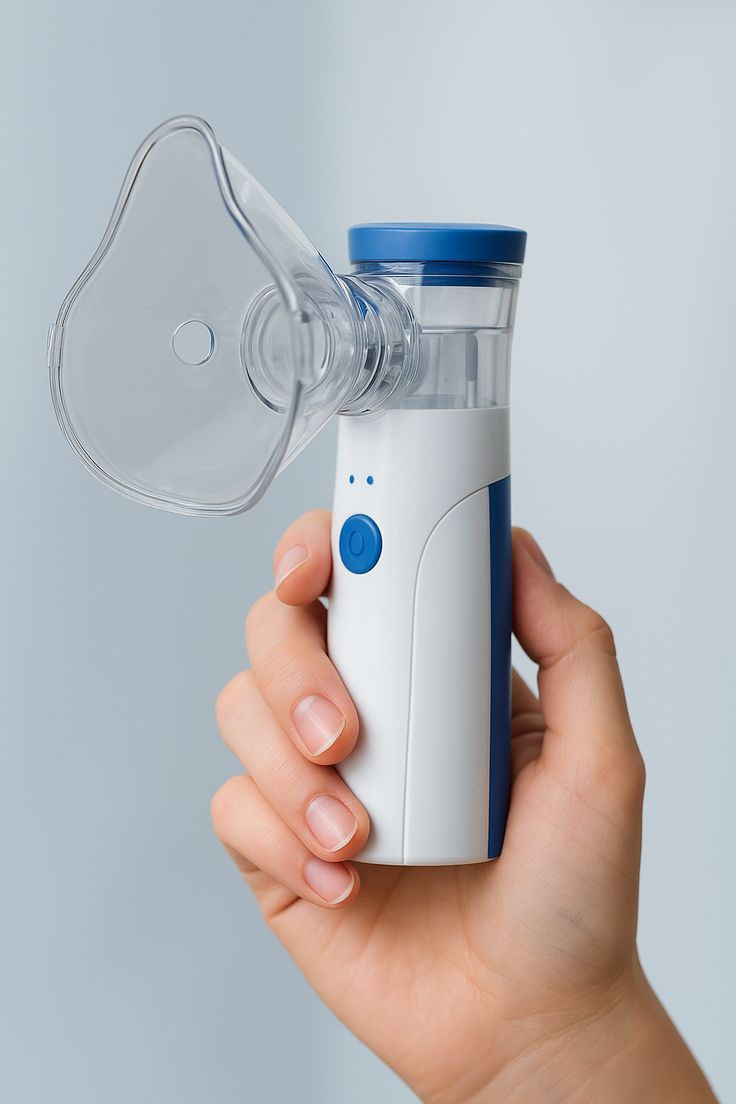 Ultra-Silent Portable Mesh Nebulizer – Breathe Easy Anytime