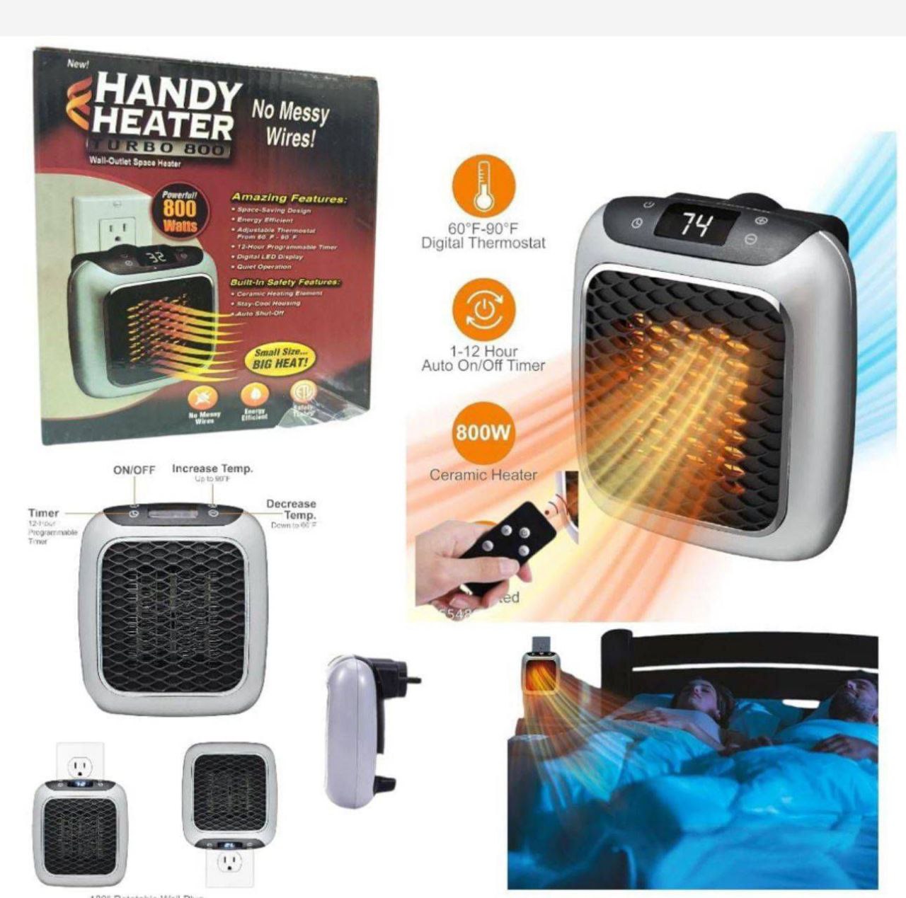 Handy Heater – Compact Instant Warmth for Your Home