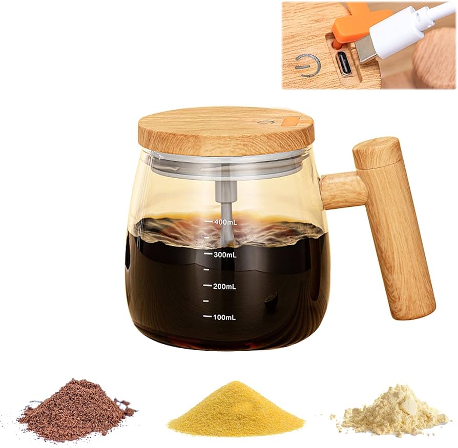 electric self-stirring mug.
