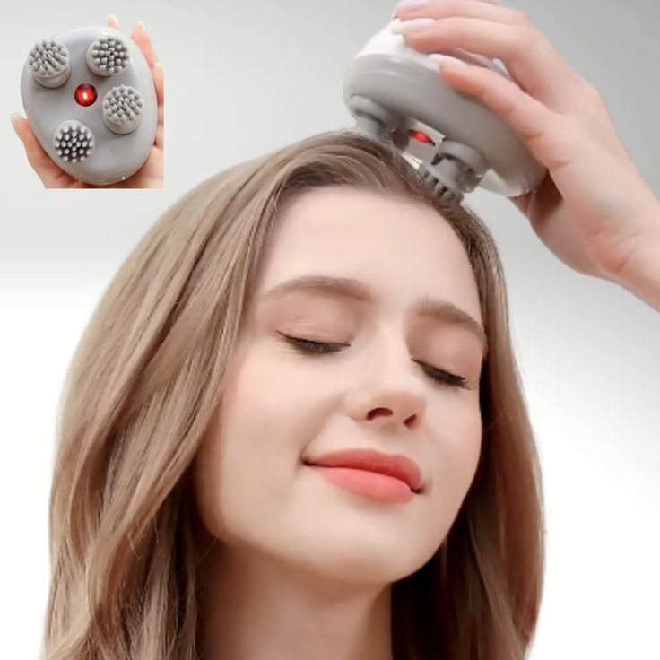 Smart Scalp Massager – Electric Head Massager for Hair Growth, Stress Relief & Deep Scalp Care